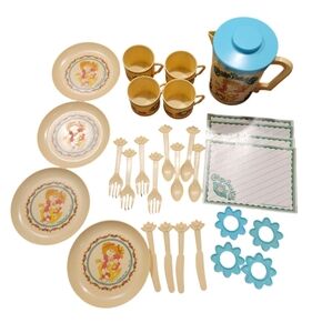 Cabbage Patch Kids Tea Set Vintage 1984